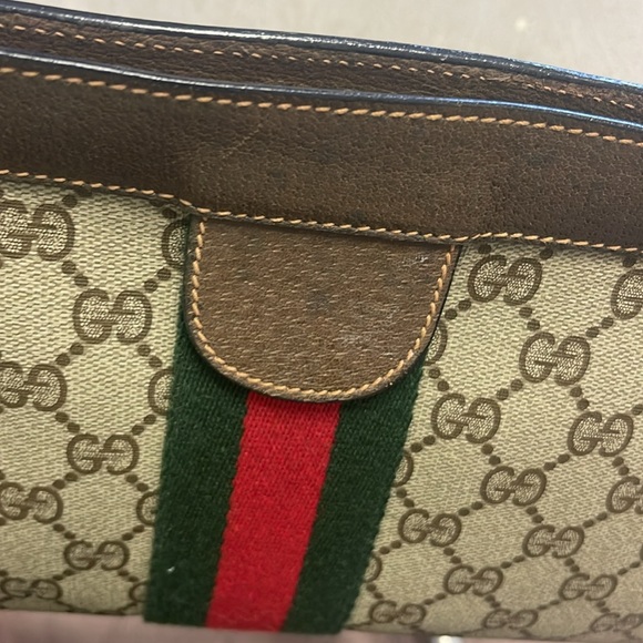 1980's Gorgeous Vintage Gucci Clutch π― authentic - Picture 6 of 9